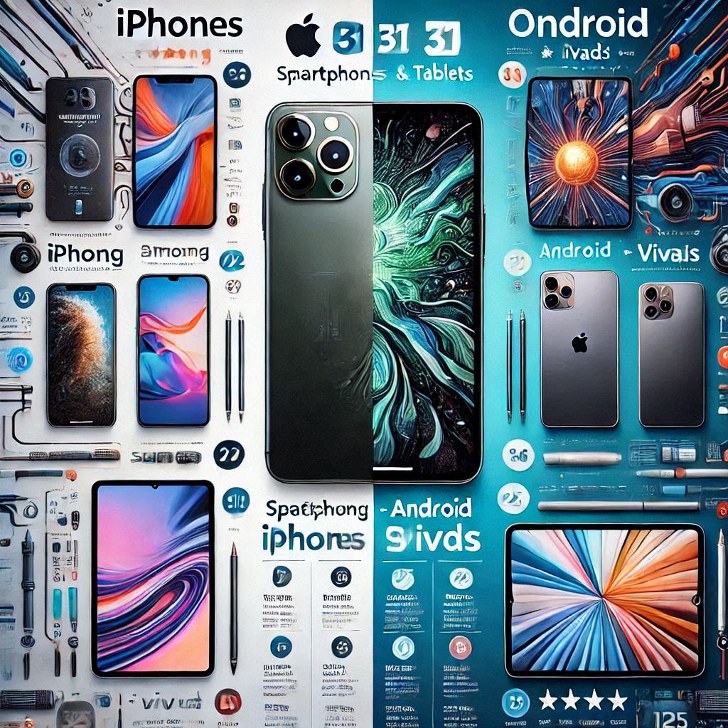 स्मार्टफोन और टैबलेट तुलना: iPhone vs Android डिवाइस (2025)